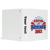 Colorado with Mitt Romney 2012 Binder