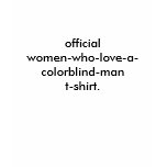 colorblind official women t-shirts