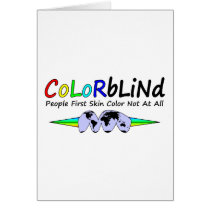 Colorblind People First Skin Color Not At All cards