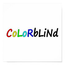Colorblind posters