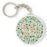 Colorblind Test Keychain