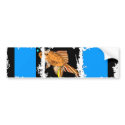 ColorBlock Goldfish bumper stickers