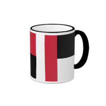Colorblock - RWB mugs