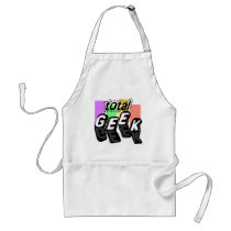 Colorblocks Total Geek aprons by geek_gear Colorblocks Total Geek aprons