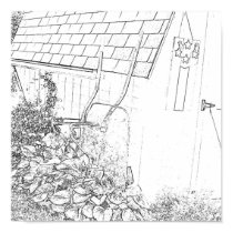 Colorbook Shed Prim Poster posters