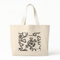 Colorbook Skulls Effect Bag by pammys Colorbook Skulls Effect Bag