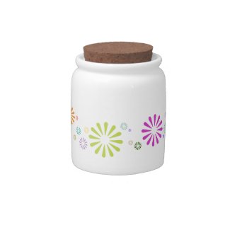 Colorbursts Candy Jars