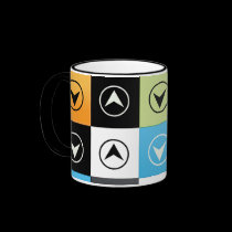 colored arrows mugs by webunicorn colored arrows mugs
