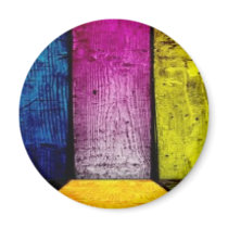 colored bamboo