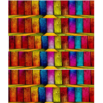 colored bamboo