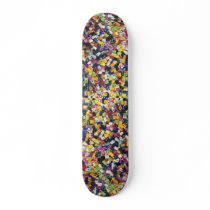 Colored beads skate boards
