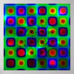 Colored Blocks #1 posters