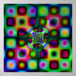 Colored Blocks #3 posters