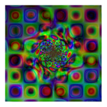 Colored Blocks #5 posters by hen2busi Colored Blocks #5 posters