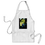 Colored Bottles on Steps Aprons