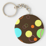 Colored Circles Keychain