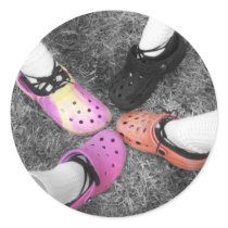 Colored Crocs & Soft Shoes Sticker
