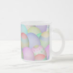 Colored Easter Eggs Background Mugs