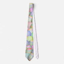 Colored Easter Eggs Background Neckties