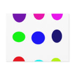 Colored Eggs postcards