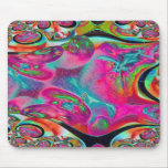 Colored Foil Tomatoes Fractal mousepads