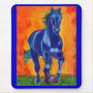 Colored Horse Mousepad mousepad