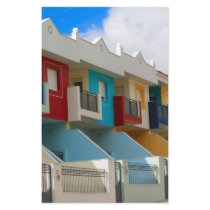 colored houses stationery by studioportosabbia colored houses stationery