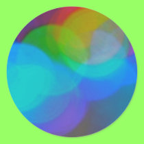 Colored Lights sticker stickers