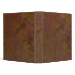 Colored Maple Leaves Binder