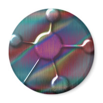 Colored Metal with Gel Molecule magnets