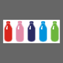 Colored Milk poster posters