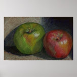 Colored Pencil Apples posters