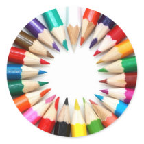 Colored Pencil Stickers