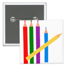 Colored Pencils Buttons