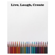 Colored Pencils Letterhead