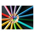 colored pencils print