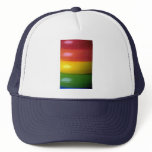 Colored plastic rings hats