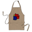 Colored Squares aprons by CrazyGear Colored Squares aprons
