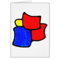Colored Squares cards by CrazyGear Colored Squares cards