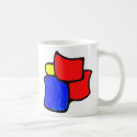 Colored Squares mugs by CrazyGear Colored Squares mugs