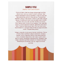 Colored Stripes Letterhead No.2