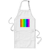 Colored Strokes Rainbow Apron