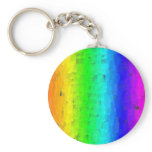 Colored Strokes Rainbow Keychain