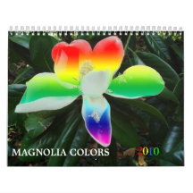 "Colores de la magnolia " Calendarios De Pared