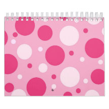 Colores efervescentes calendarios de pared