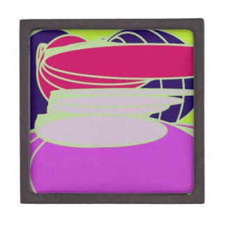 colorful 1332 abstract art premium trinket boxes