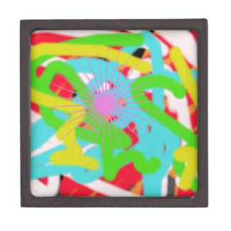 colorful 1740 abstract art premium gift box