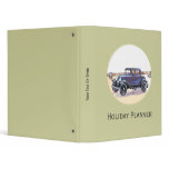 Colorful 1920s Vintage Automobile Holiday Planner