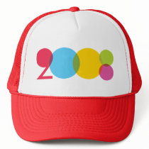 Colorful 2008 hats