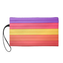 Colorful 3D Stripes bagettes bags